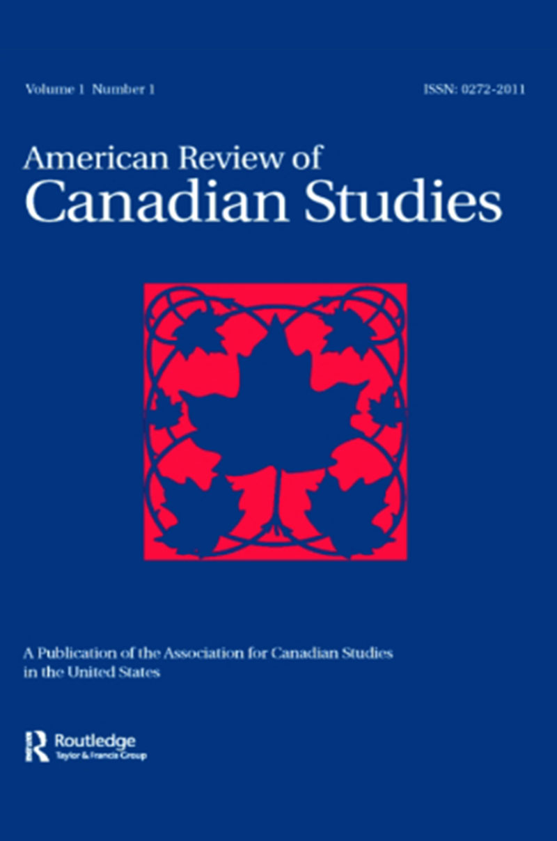 Cover of American Review of Canadian Studies